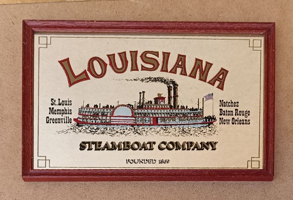 Espejo Louisiana. 32x22