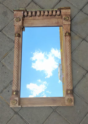 Espejo madera. Ref H125C. 50x36x6