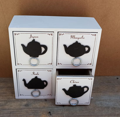 Caja para infusiones. Ref 23126. 23x23x9