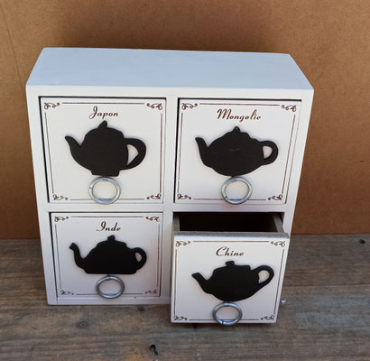Caja para infusiones. Ref 23126. 23x23x9