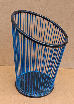 Papelera vintage hierro. 38x28