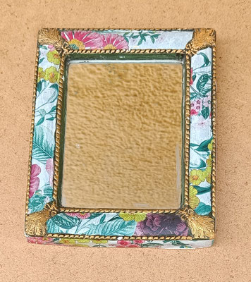 Espejo madera decoupage. Ref S Pons 423. 20X17