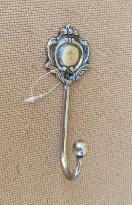 Perchero porcelana y metal. Ref 12482. 10x3,5