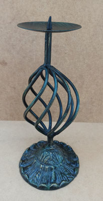 Portavelas metal. 26x12. Ref 76009. Pareja disponible.