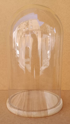 Fanal base madera. Ref 3251010. 44x26,5