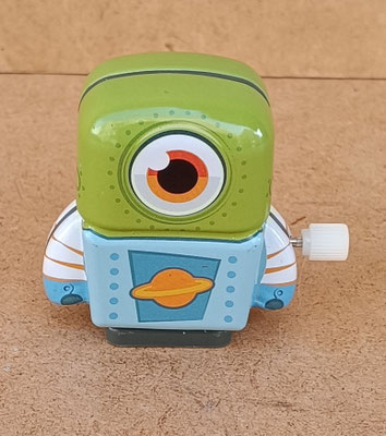 Mini robot cuerda. Ref MTRA. 5,5x6x2,5