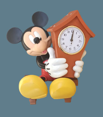 Reloj Mickey Mouse resina colgar en pared