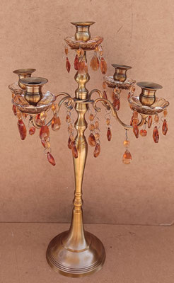 Candelabro 1/3/5 brazos. Ref 35006. 61x36. Pareja disponible.