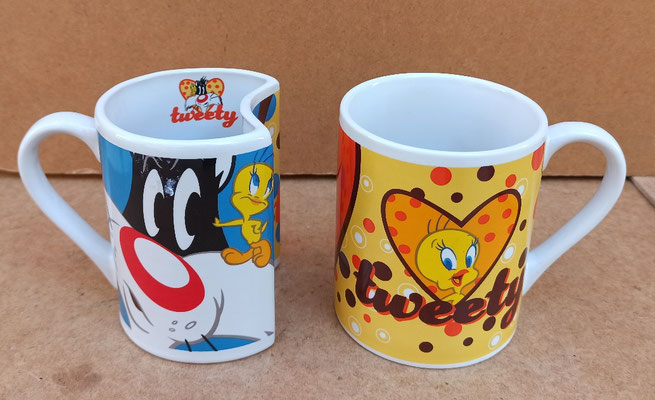 Taza Piolín y Silvestre "Tú y yo"