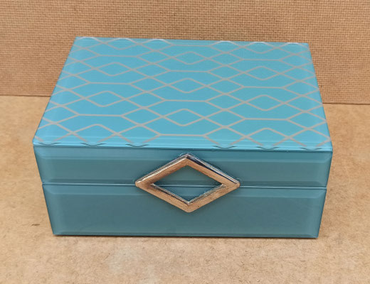 Joyero cristal. Ref 12556. 16x12x7