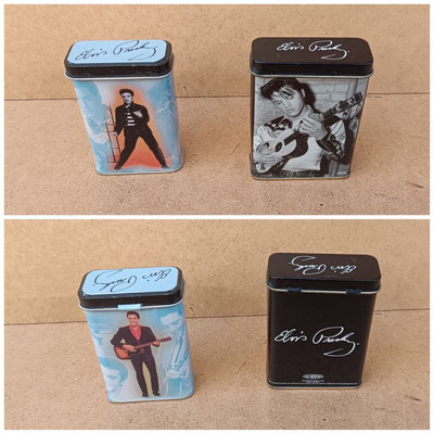 Pitilleras de metal Elvis. Ref 62500045. 9,5x7x2,5. 