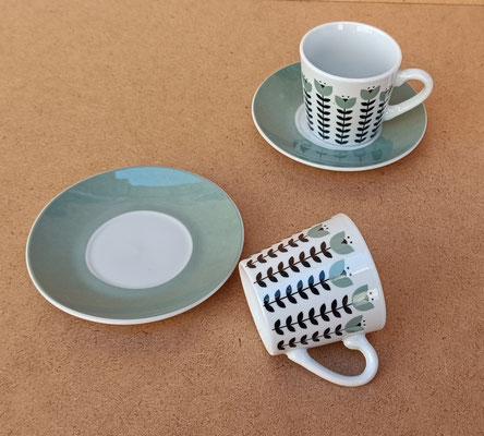 Juego 6 tazas cerámica. Ref 22420002