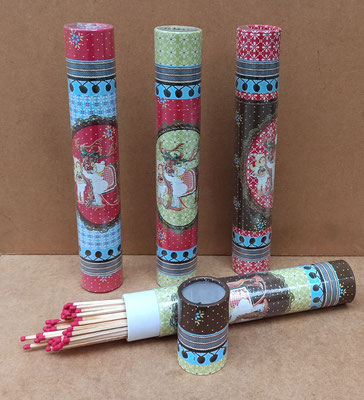 Cerillas largas para chimenea. 