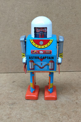 Robot Astro Captain. Ref 1092. 13 cms. 