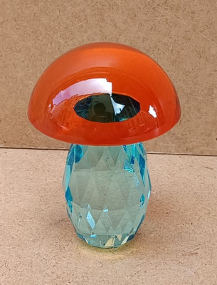 Seta cristal cristal vidrio. Ref 38399. 8,5x6