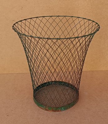 Papelera alambre años 40/50. Ref RG022. 