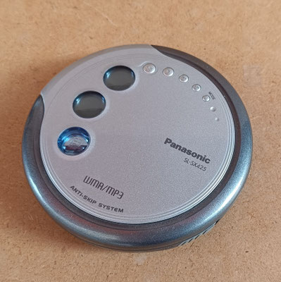 Reproductor de CD Panasonic. 2,5x13,5