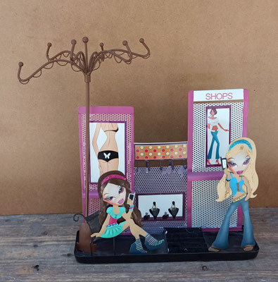 Joyero metal. Ref 5314. 26x31x7