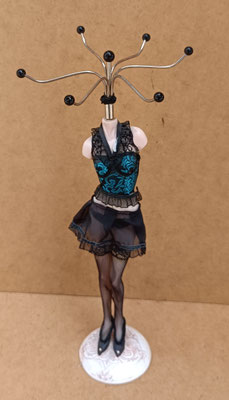 Maniquí/joyero resina. Ref 47714. 33x15