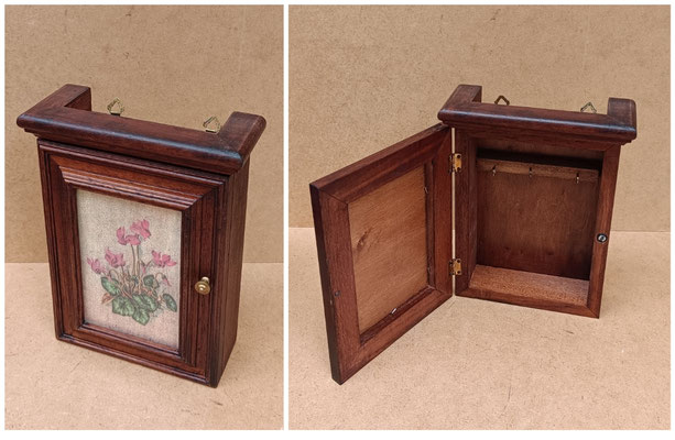 Guardallaves madera. Ref 7002. 23x17x7