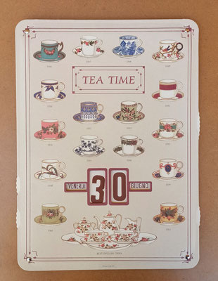 Calendario perpetuo pared cartón.  Ref CL00. 37x26