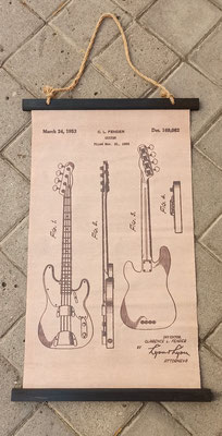 Lienzo guitarra. Ref 18411. 40x65