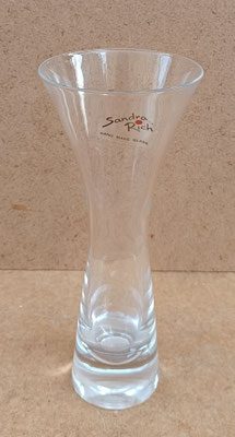Jarrón cristal. Ref 1211. 18x8