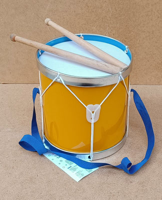 Tambor metal juguete. Ref 174004. 17x16,5