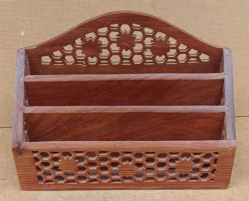 Cartero madera. 25x9x19