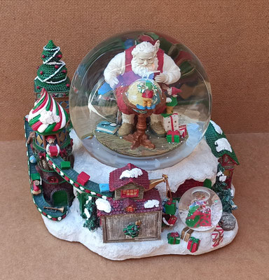 Bola nieve con luz y música. Ref 25096255. 25x25x25
