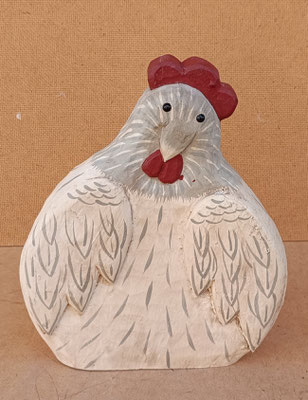 Gallina madera. Ref 70201. 25x20x5