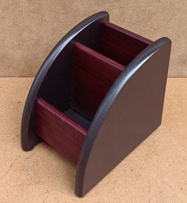 Soporte móvil/lápices madera. Ref 513007562. 11x10x8