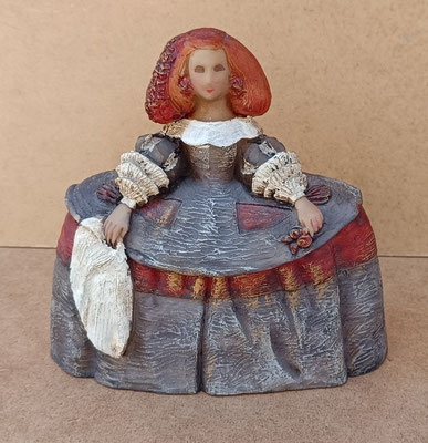 Paor. Resina cerámica. Ref 567C. 15x8x17