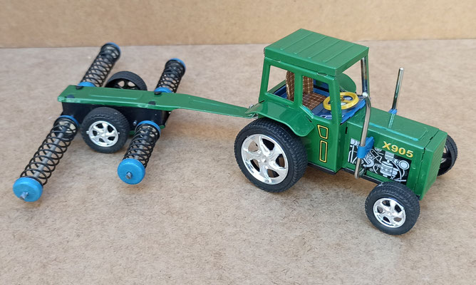 Tractor verde. Ref MS470