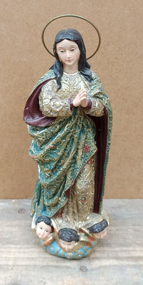 Virgen Inmaculada resina. Ref. 5/560. 21x8x5
