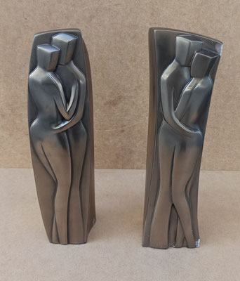 Portavelas resina. Ref 14684. 23x5