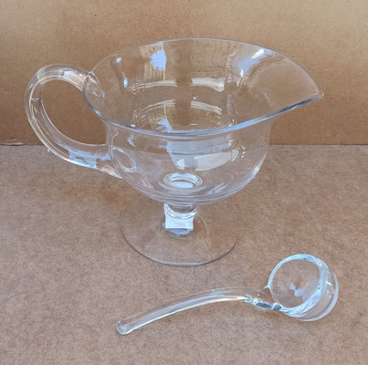 Salsera cristal. Ref 91022. 13x20x14