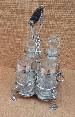 Vinajeras con soporte. 1229763. 22x12x12