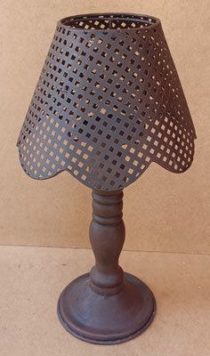 Portavela metal. Ref BM766. 42x23