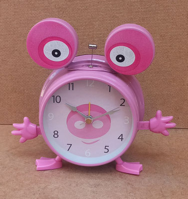 Reloj despertador cerdito. Ref 72817. 15x15