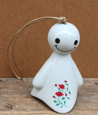 Campana  porcelana diseño fantasma. Ref 8980004. 10x6. 