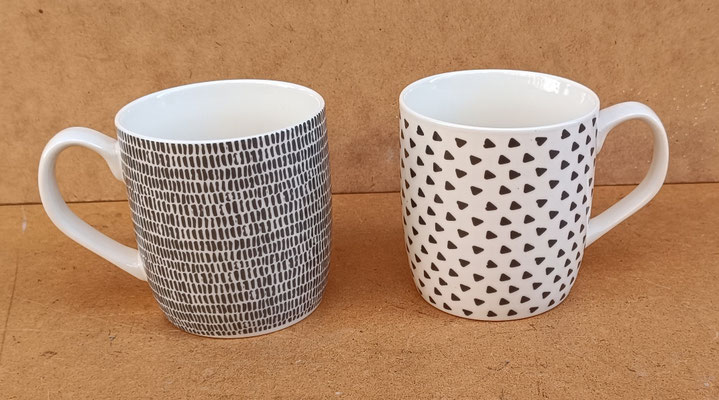 Tazas cerámica. Ref 38502. 9x8,5