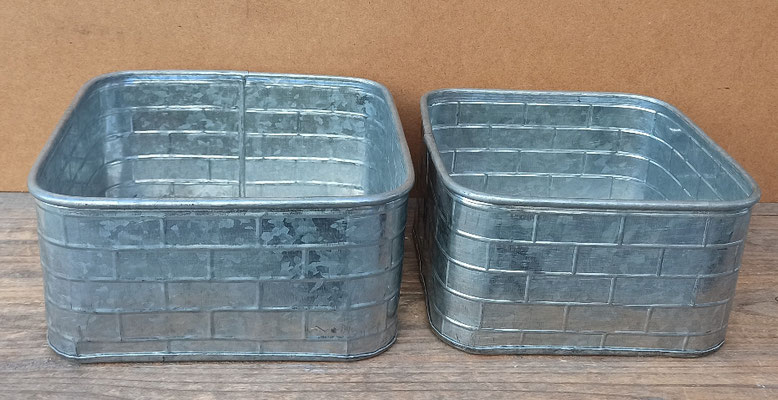 Maceteros aluminio