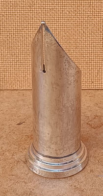Bote porta lápices metal. Ref 228843. 11x4,5