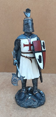 Caballero medieval resina
