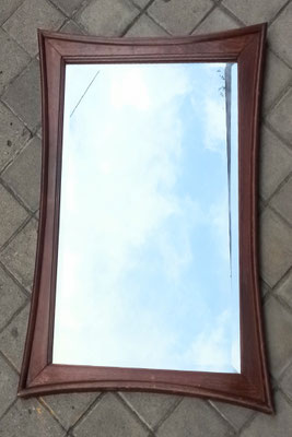 Espejo madera. 92x65x3