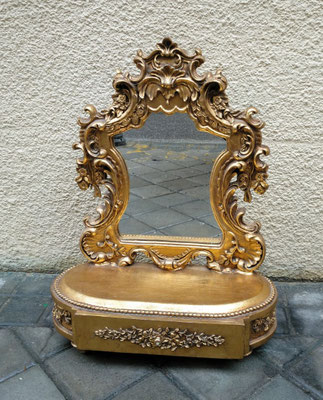 Espejo resin la con cajón. 56x46x22