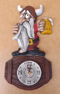 Reloj cerámica Cebrián. Ref 31. 38x20