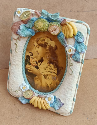 Portafotos resina. Ref 3649/219G. 25X19X3