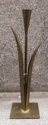 Portavelas metal. Ref 68316. 41x12. Pareja disponible.